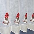 Elf embroidered cafe curtain