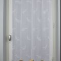 36 inches height feathers curtain