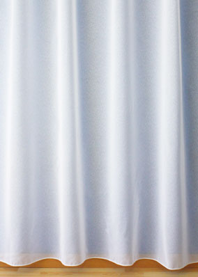 Yardage white plain sheer curtain 
