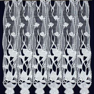 Bathroom lace curtain