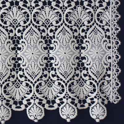 Classic macrame lace curtain