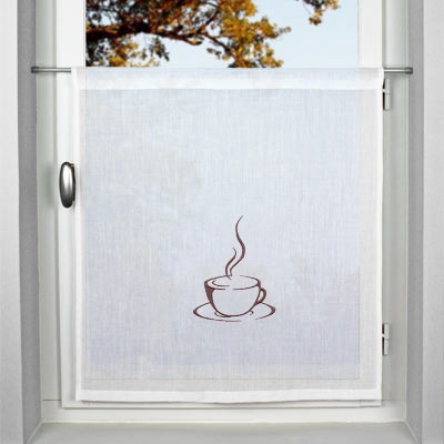 Cafe window kitchen curtain