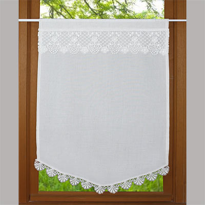 Adèle custom lace window curtain