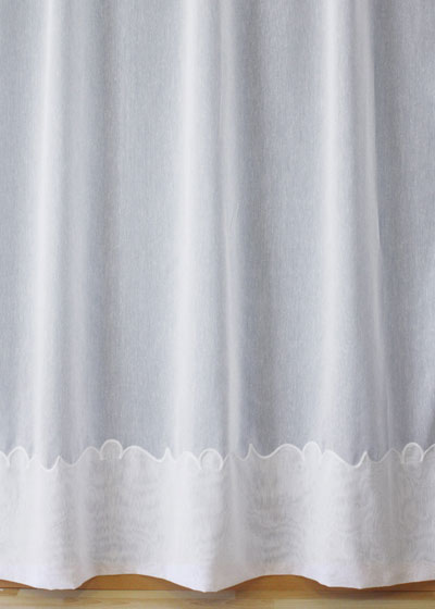 Cornely custom made sheer curtain