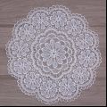 Round 12 inc Lace doily &quot;Cathy&quot; in natural