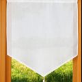 Curtain with pompon