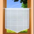 square pattern curtain