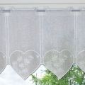 12 inches heart cafe curtain