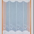 Tier embroidered curtain gull 36 inc height