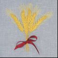 Ears of wheat embroidery