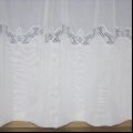 Zoom Jade embroidered curtain