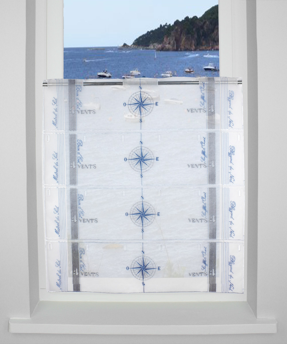 seaside yardage curtain