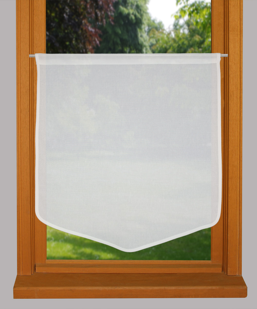 Bias window curtain