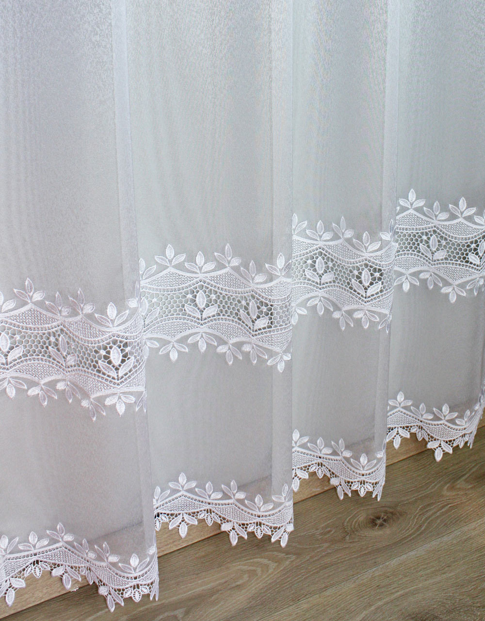 White Sheer curtain &quot;Anna&quot;