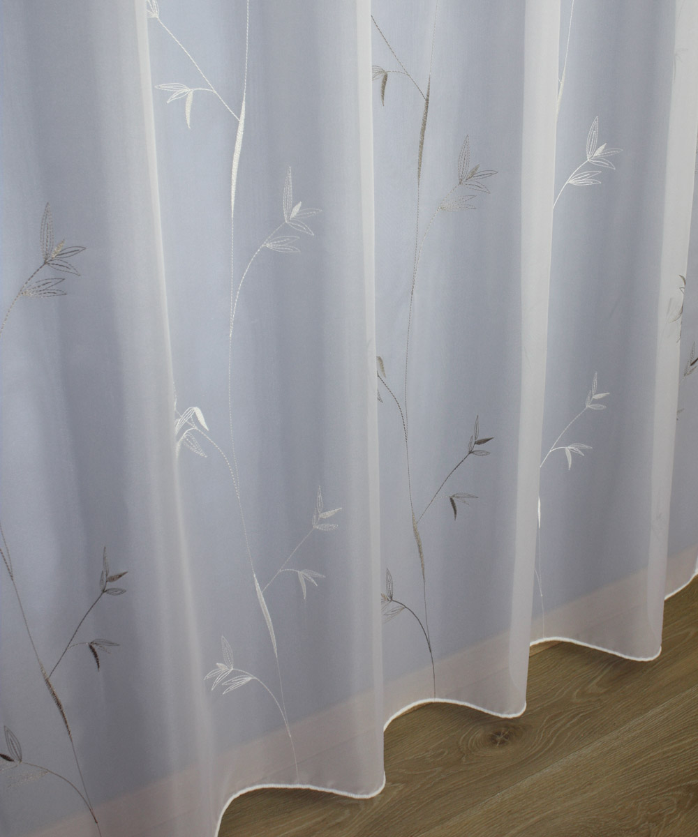 Bamboo trendy sheer curtain