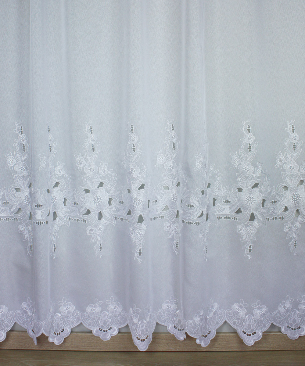 Withe sheer curtain &quot;Clhoe&quot;