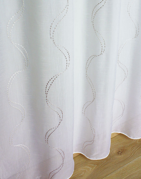 Trendy custom made sheer curtain