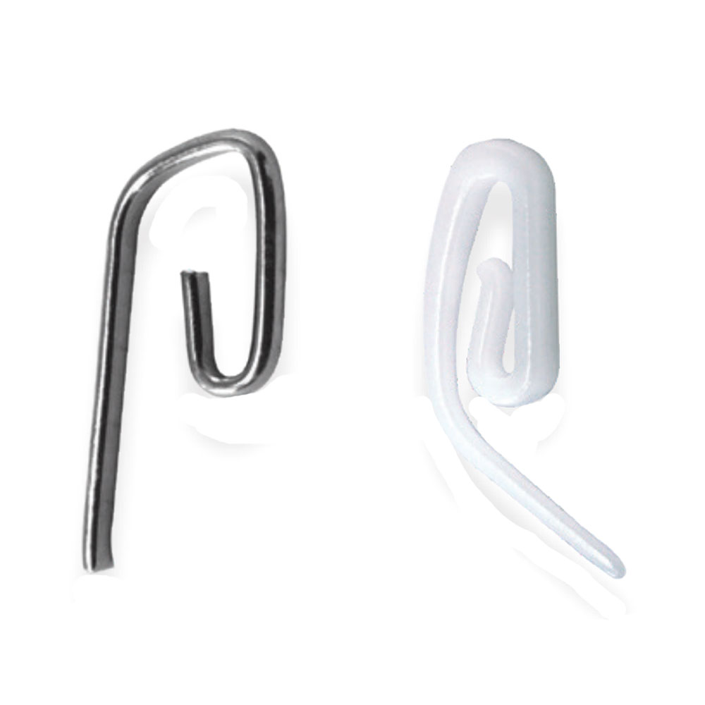 Curtain hooks for curtain tape