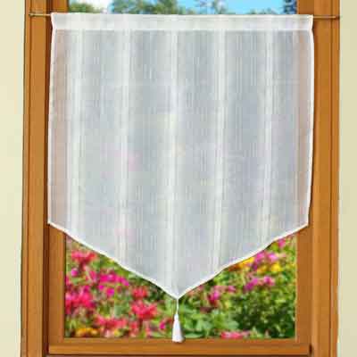 Alice pointed sheer curtain