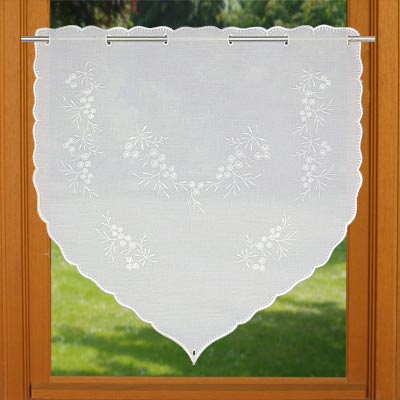 Mimosa pointed window curtain