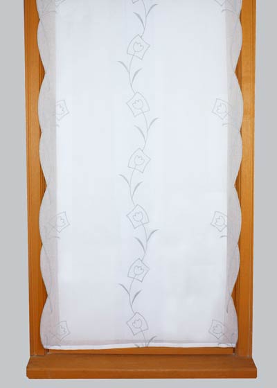 Pattern to choose embroidered curtain