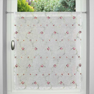Made to measure countryside window curtain