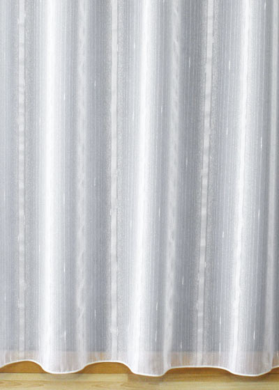 Stripe yardage sheer curtain